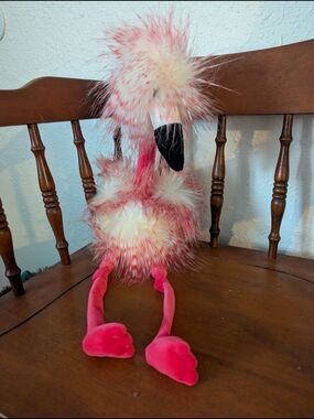NWT Jellycat London Flora Flamingo Plush 21"